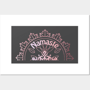 Namaste Mandala Posters and Art